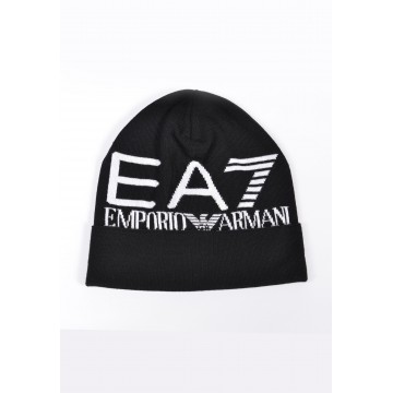 Cappello con maxi logo EA7